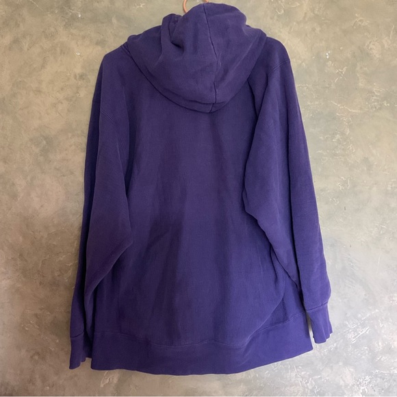 Vintage MV Sport NYU Oversized Hoodie - Picture 2 of 9